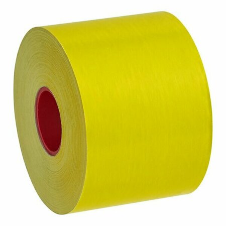 MAXSTICK PlusD 2 1/4'' x 170' Canary Diamond Adhesive Thermal Linerless Sticky Label Paper Roll, 12PK 105214170PDC